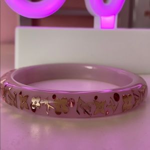 Pre-owned Louis Vuitton Monogram Inclusion Bangle
